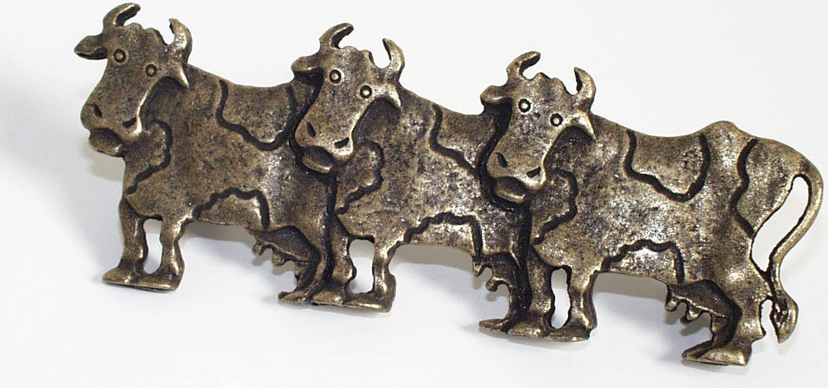 Emenee-OR254 3 Cows Pull (Left)