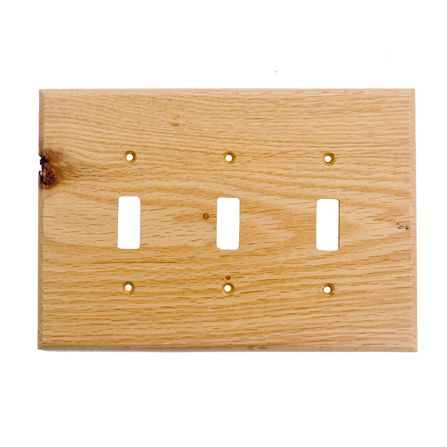 Sierra 6821 Traditional - 3 Toggle Switch Plate