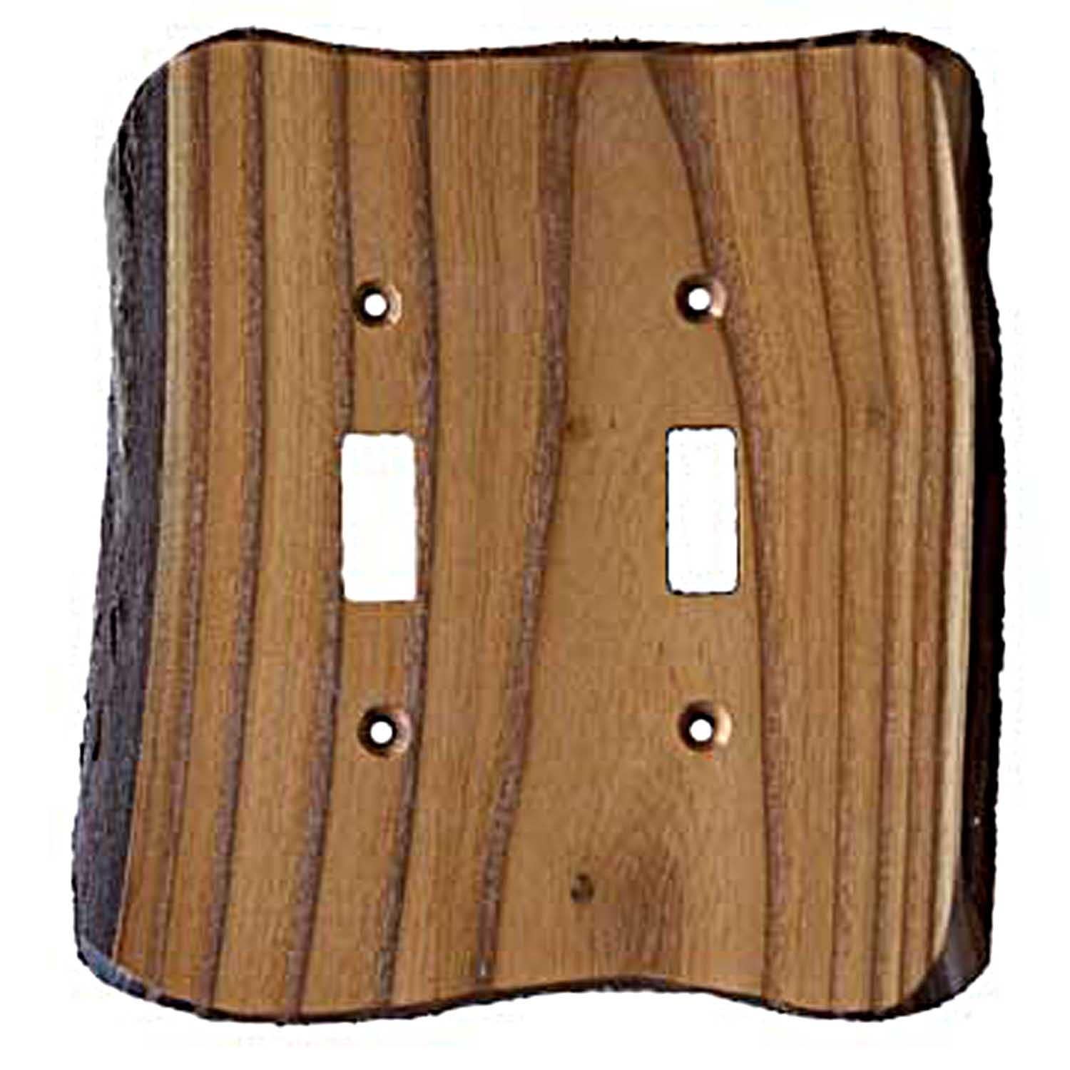 Sierra 6827 Rustic - 3 Blank Switch Plate