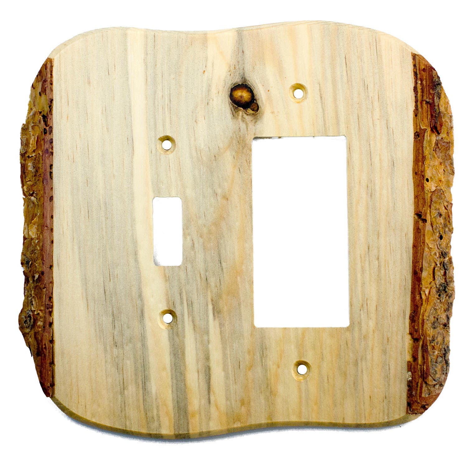 Sierra 6827 Rustic - Toggle / Rocker Switch Plate