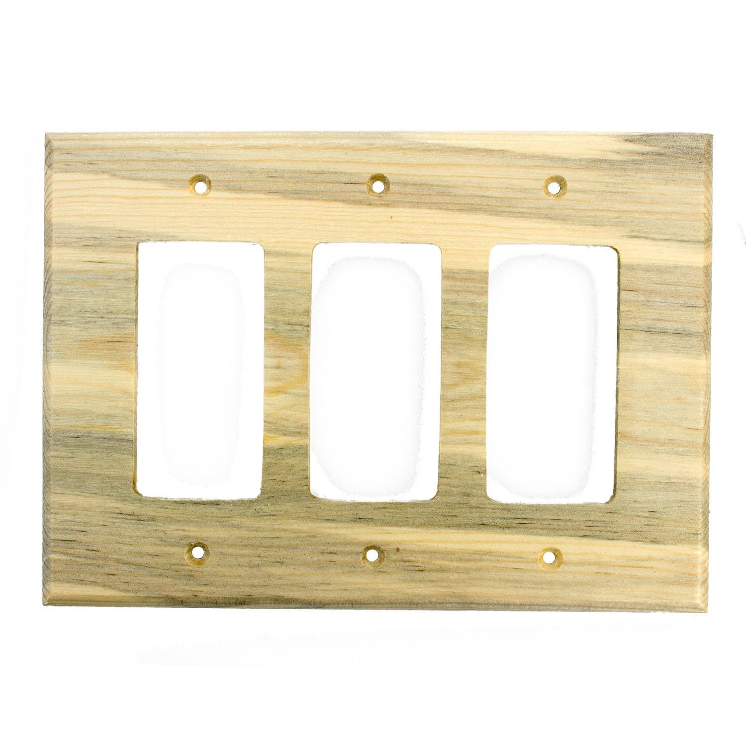 Sierra 6828 Traditional - 3 Rocker Switch Plate