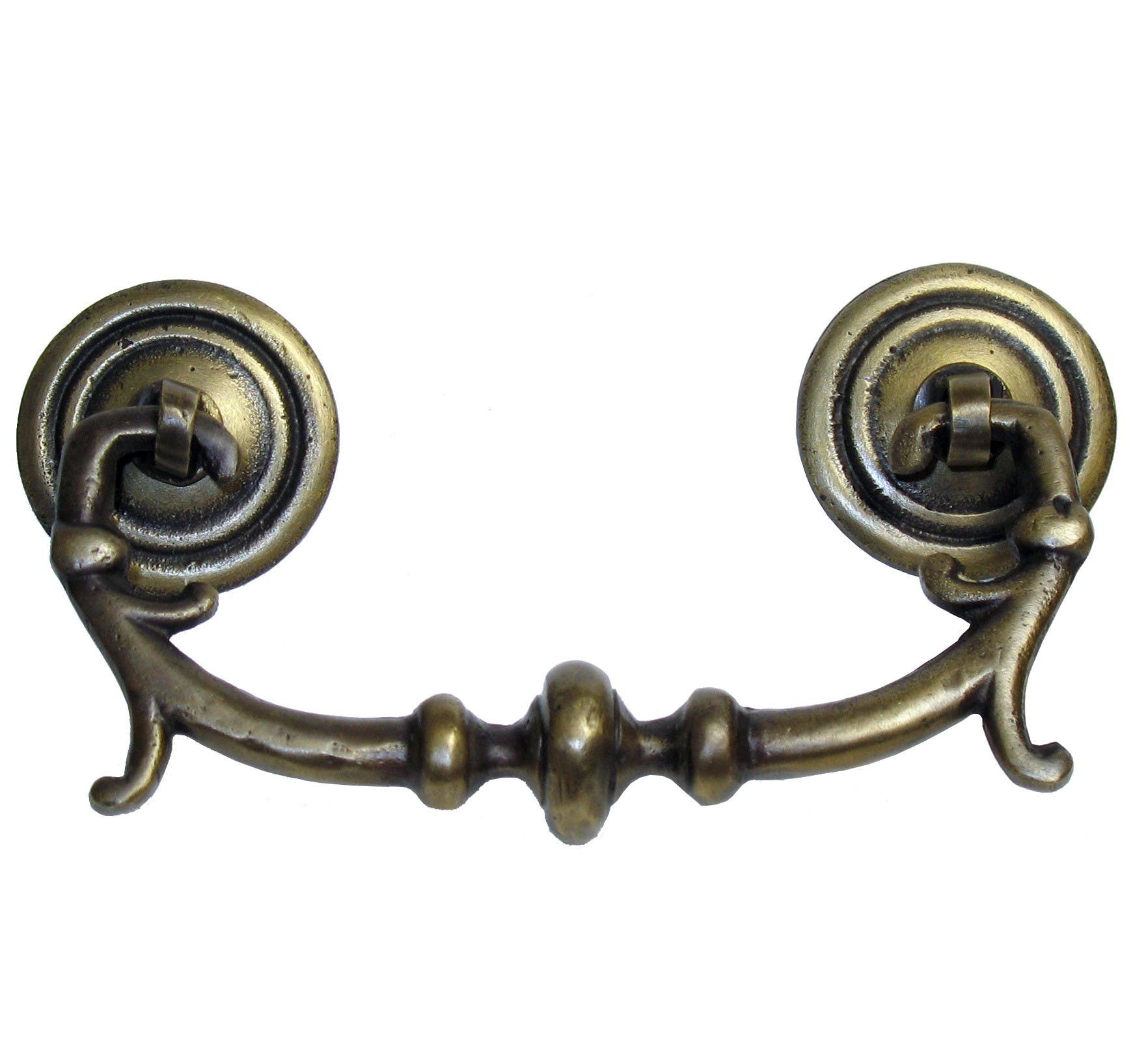 Gado Gado HBA7012 Three-Piece Round Bail with Rosettes and Fancy Pull