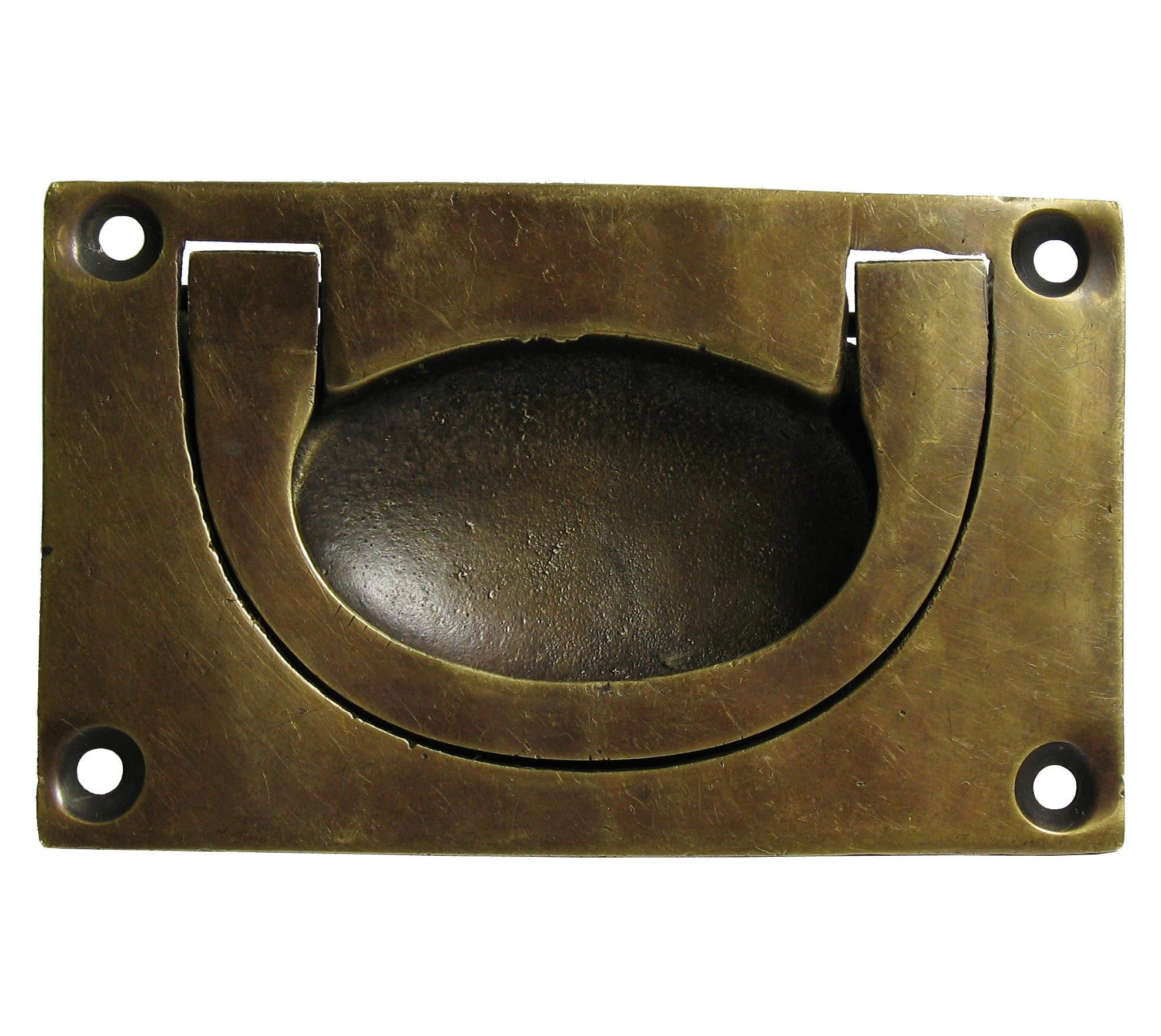 Gado Gado HBP4010 Rectangular Recessed Bin Pull