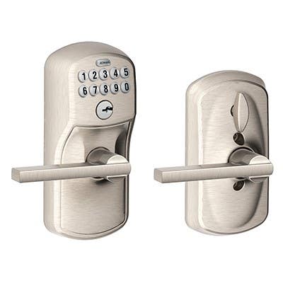 Schlage FE595 PLY LAT Plymouth Keypad Entry w/ Flex Lock & Latitude Lever