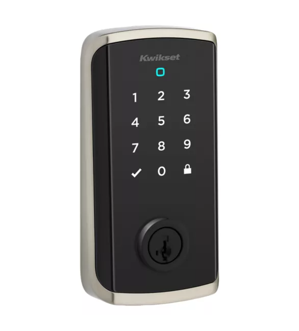Kwikset 998010 Halo Select Plus Touchscreen Wi-Fi and Matter Enabled Smart Lock with Apple Home Keys
