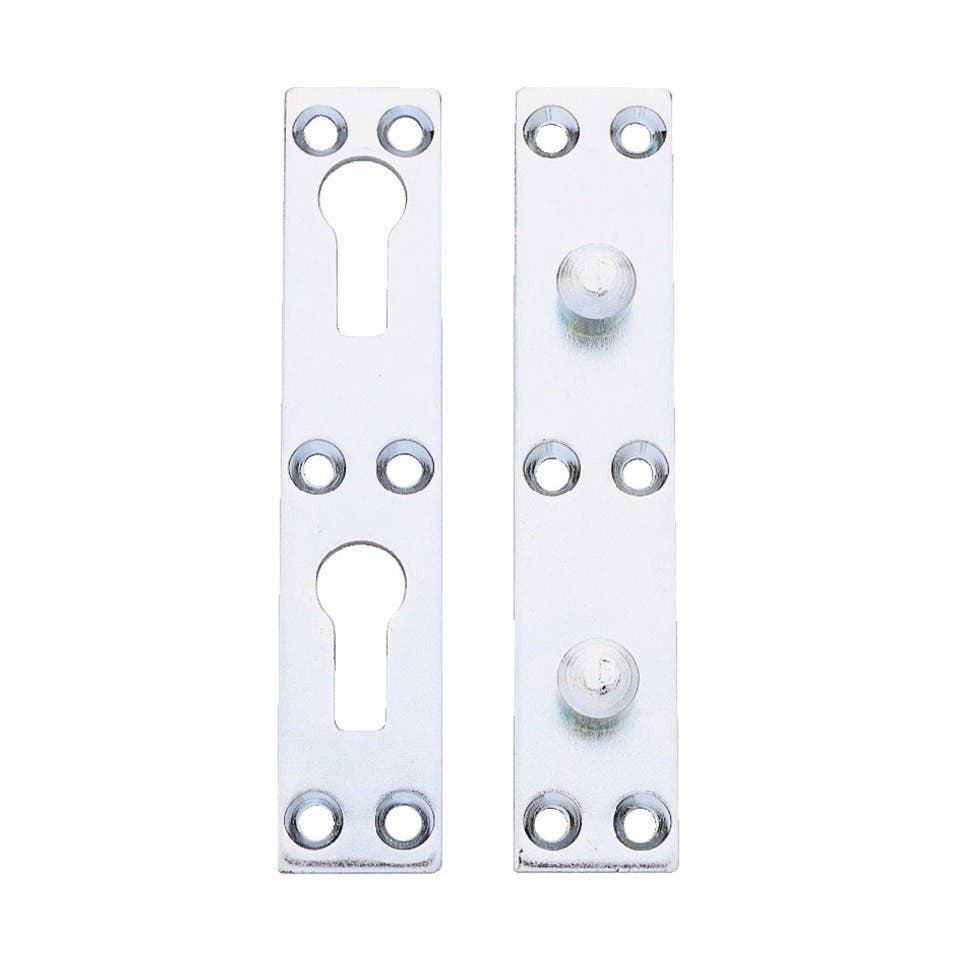 Sugatsune BF-842W Bed Fitting, Finish-Clear Zinc Chromate