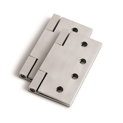 Mega Handles BL2 4" Square Barrel Hinge, 2pk