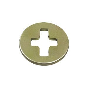 Deltana BTP500 Spacer-Tail Piece, Finish-Zinc Dichromate