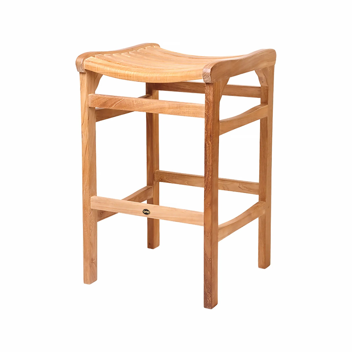 ARB Teak CHR513 Teak Backless Bar Chair Manhattan