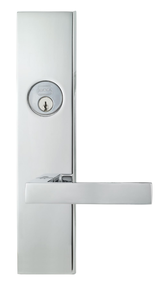 Omnia D12930 Prodigy Deadbolt Lockset Lever w/ Plate