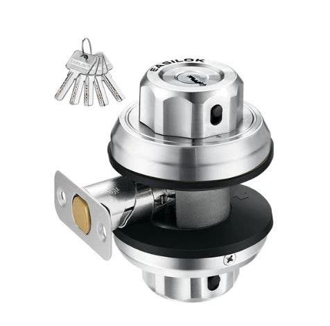 Easilok E2 Deadbolt Lock Keyless With Anti-Mislock Button & Unpickable Night Latch Built-In, Function-Twist to Lock, Finish-Stainless Steel