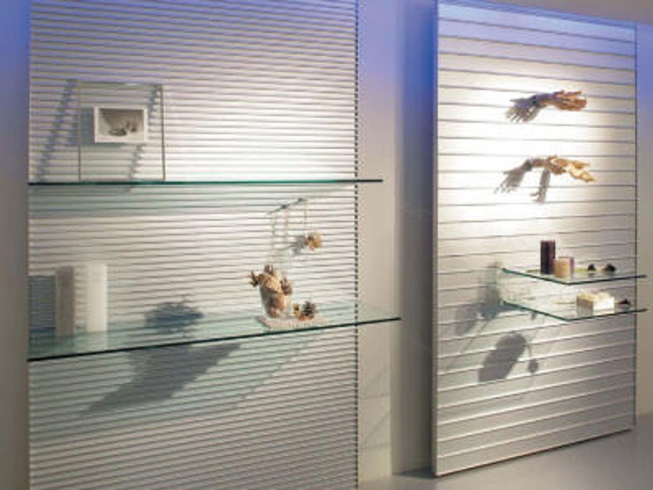 Sugatsune EX00 FLUQS Wall Panel, Finish-Anodized