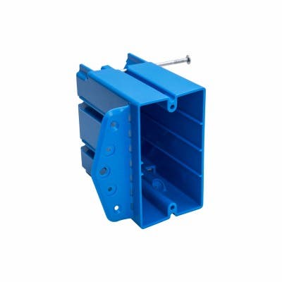 ABB Installation Products B125AB Multipurpose Electrical Box, 1- Gang, 24.5 Cubic Inches