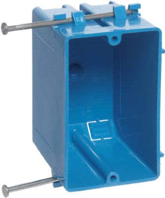 ABB Installation Products B118A Single Gang New Work Switch & Outlet Box   