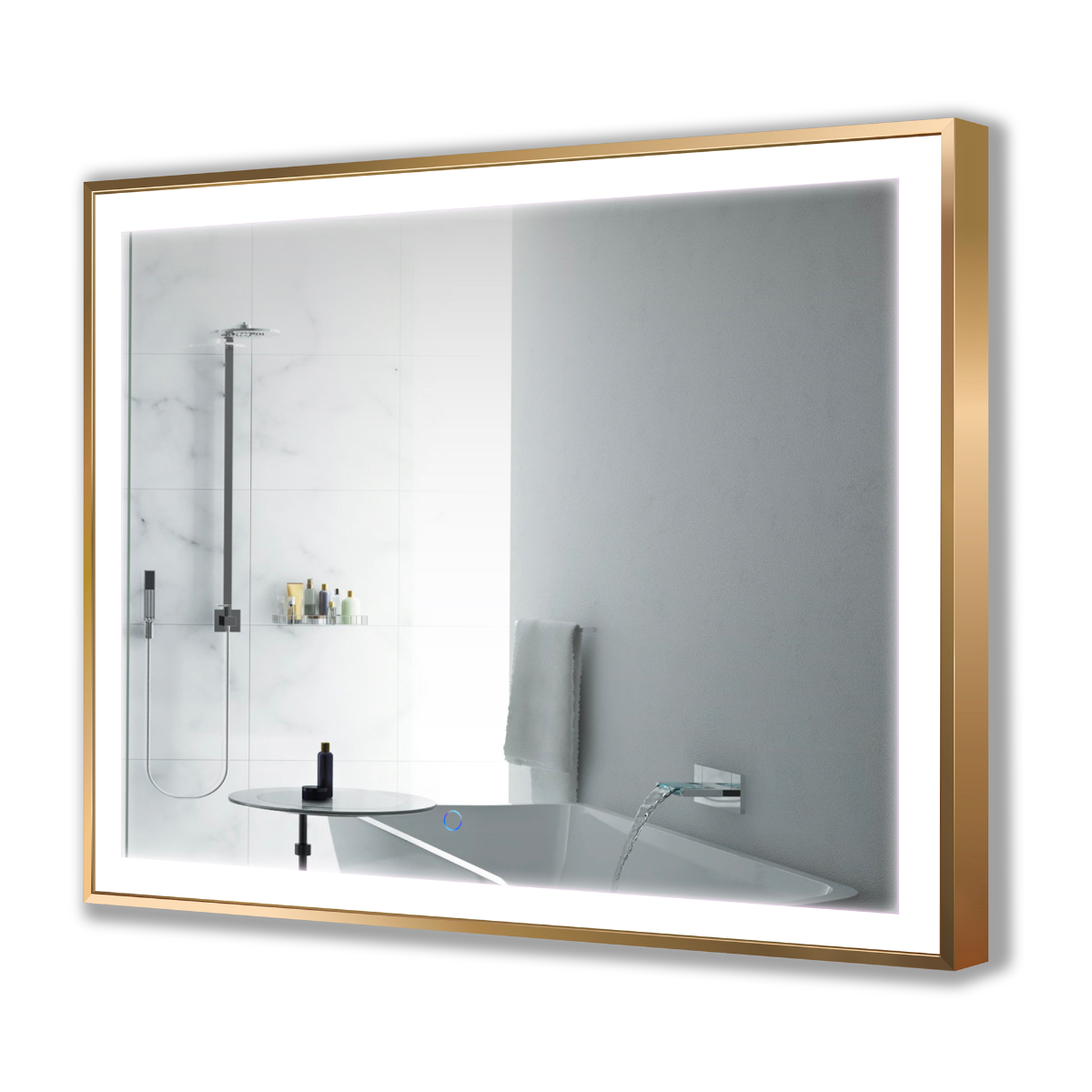 Krugg SOHO4836 48″ X 36″ LED Bathroom Mirror