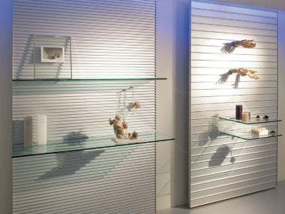 Sugatsune EX905-21 FLUQS End Cap, Finish-Matte Silver, End Cap Type-1 Way