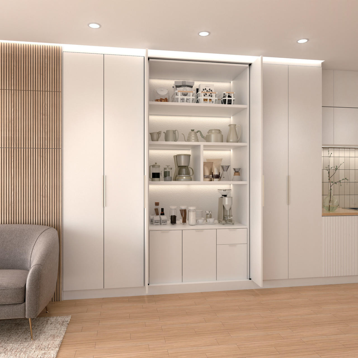 Sugatsune ALT-ST20-D10 Pocket Door System (Overlay / Soft-Close)