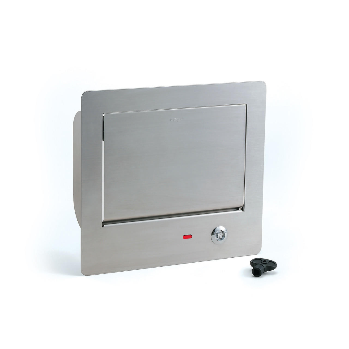 Sugatsune AZ-GD230L-HL Multi-Purpose Lid w/ Damper-Locking Type, 304 Stainless Steel, Satin