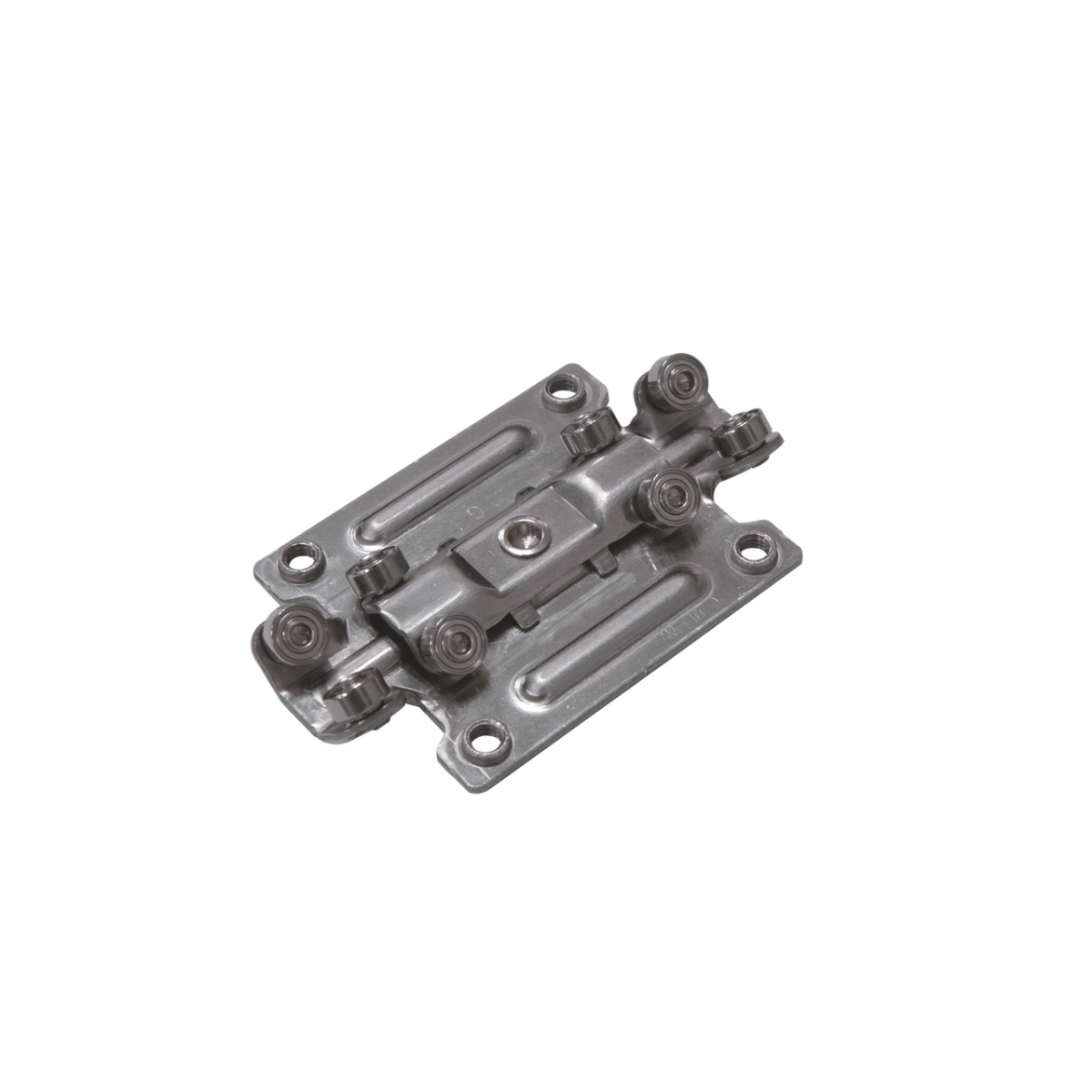 Sugatsune MLGX-25C-8 Multi-Roller Linear Guide Block, Material - Stainless Steel