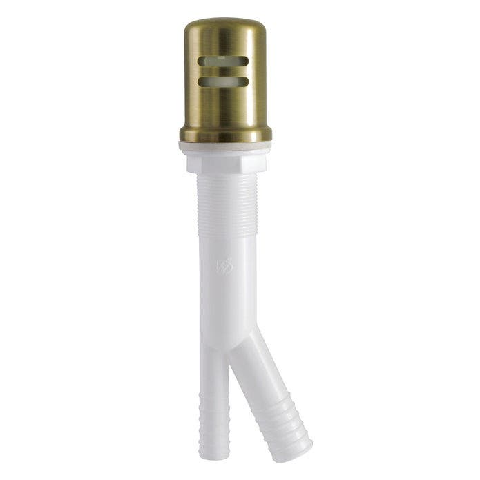 Kingston Brass K811AB Dishwasher Air Gap with Brass Cover, Antique Brass
