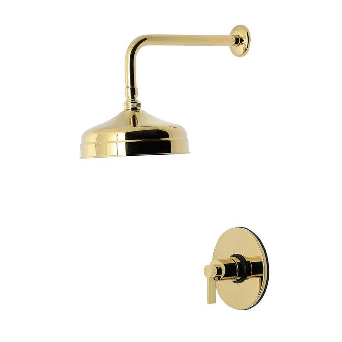 Kingston Brass KB6332NDLSO Single-Handle Pressure Balanced Shower Faucet, Polished Brass