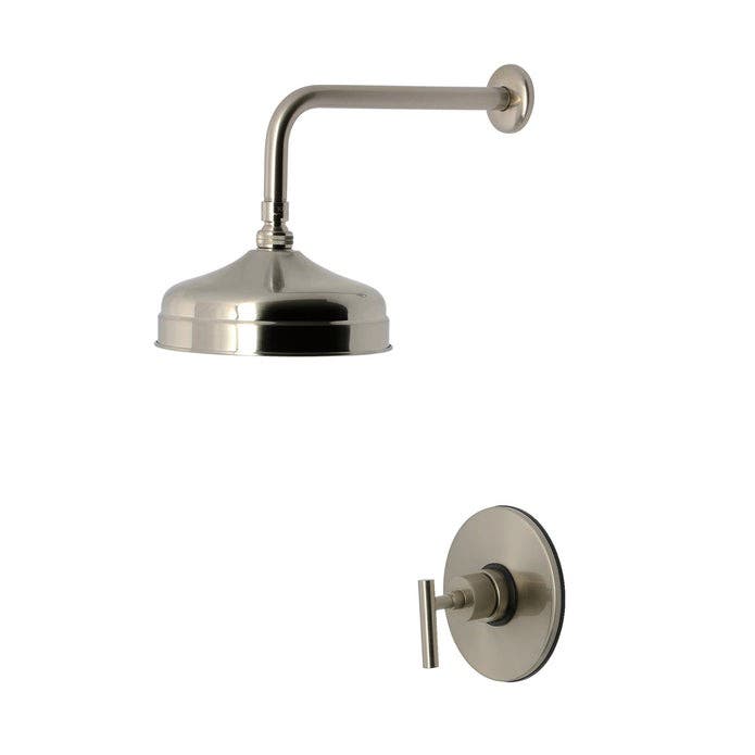 Kingston Brass KB6338CMLSO Single-Handle Pressure Balanced Shower Faucet, Brushed Nickel