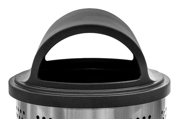 Ex-Cell Kaiser WR-55 LID TND Pass-Through LLDPE Dome Top