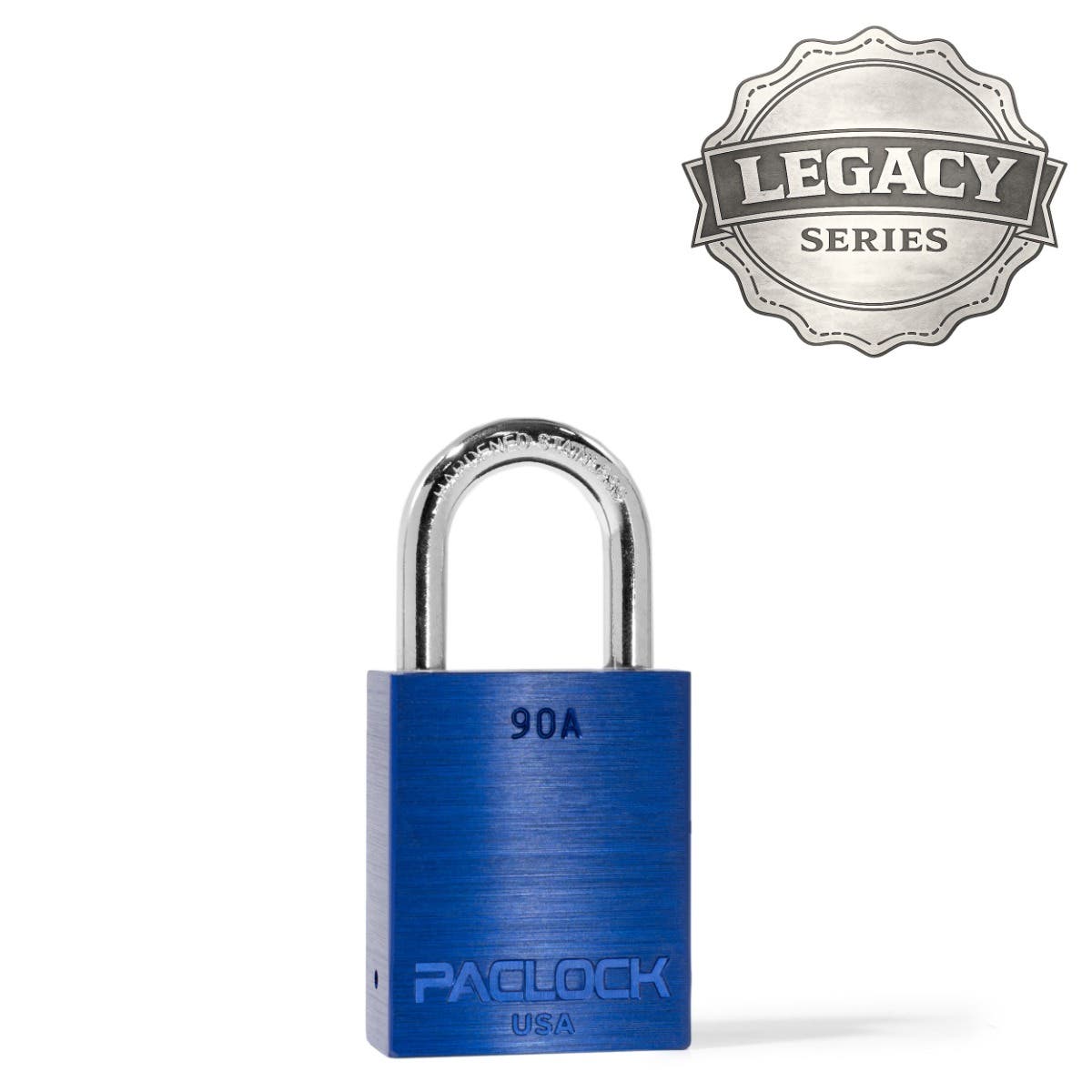 Paclock 90A 1-Series 1/4″ Shackled Padlock Standard Rekeyable