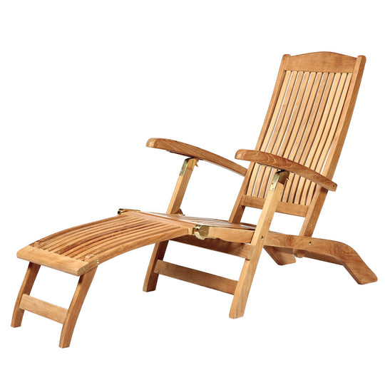 ARB Teak LOU392 Teak Steamer Chair Lounger Colorado