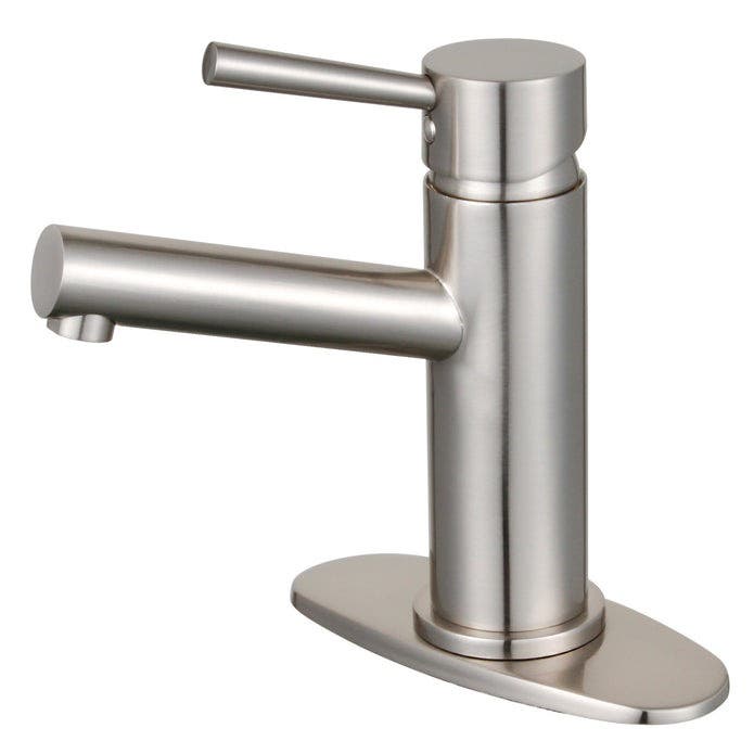 Kingston Brass LS8428DL Single Hole Bathroom Faucet w/ Brushed Nickel Finish