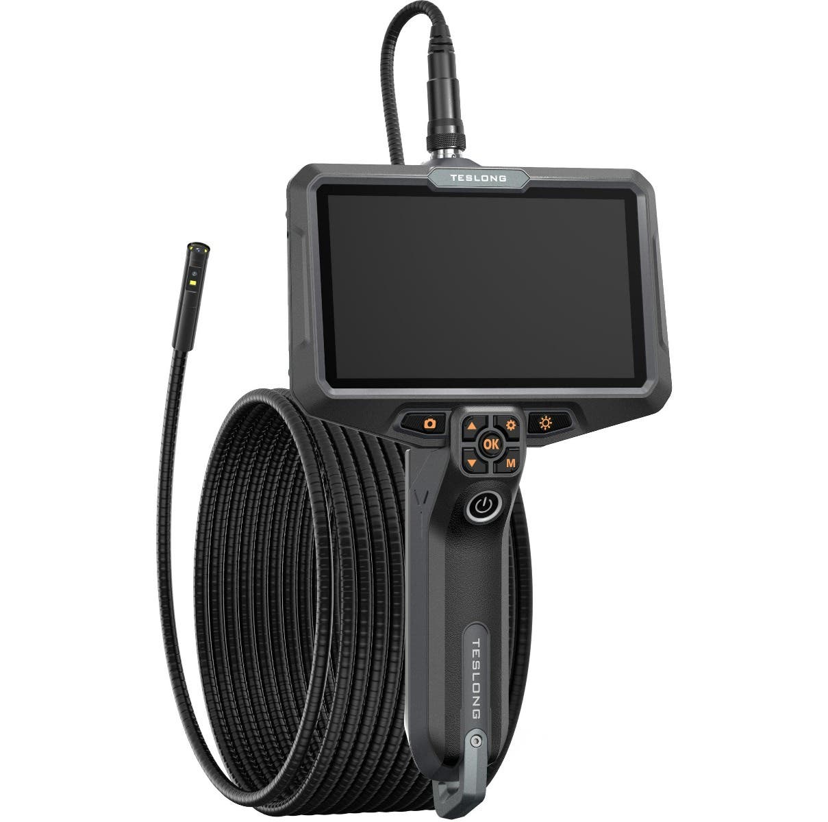 Teslong TSNTS600D79TL Triple-Lens Inspection Camera With 6 Inch Screen & 0.31 in (7.9 mm) Diameter Camera