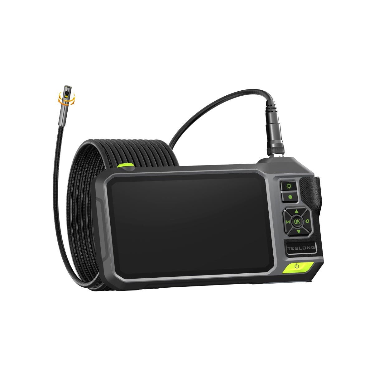 Teslong TSNTS700D8RL Rotating-Lens Inspection Camera with 7-inch IPS Screen & 0.33 in (8.5 mm) Diameter Rotating Camera