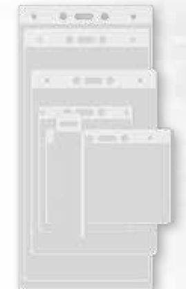 KEY-BAK PACC-008 Vinyl ID Holders Horizontal 4" x 3"