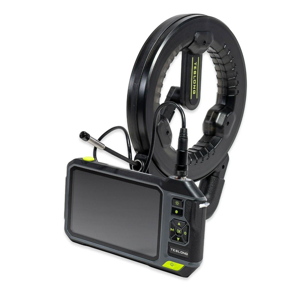 Teslong PB700D85L8 Plumbing Inspection Camera with 7-inch Screen W/ Single Lens, 0.33 in (8.5 mm) Diameter Camera