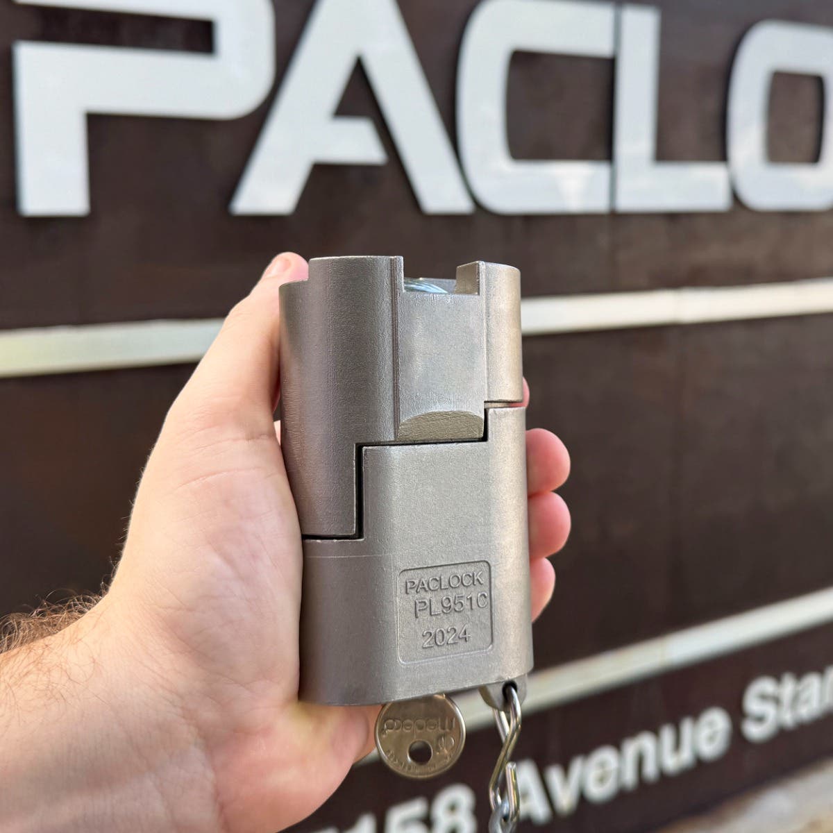 Paclock PL951C Shrouded Stainless High Security Padlock