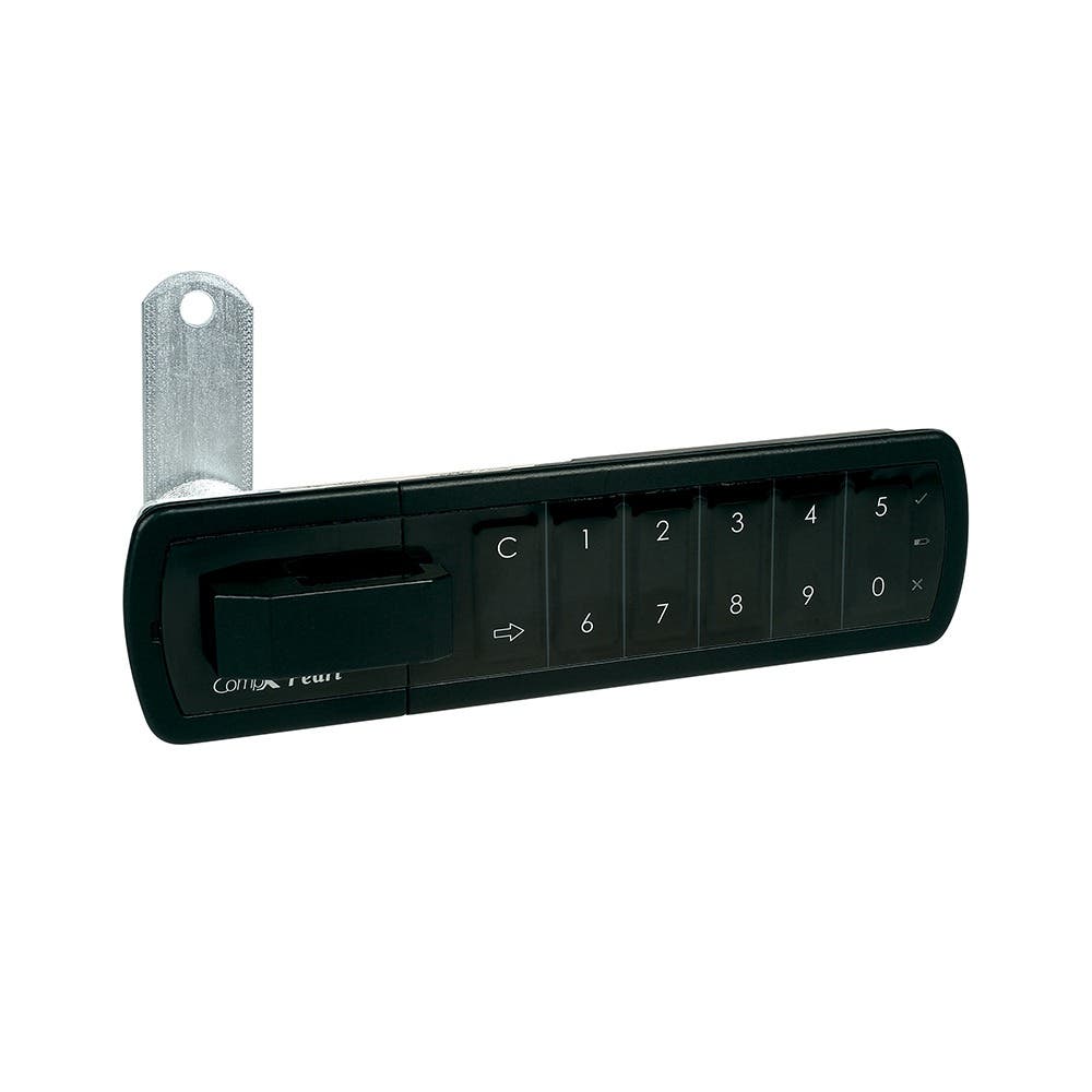 CompX PRLK-M Electronic Push Button Cabinet Lock