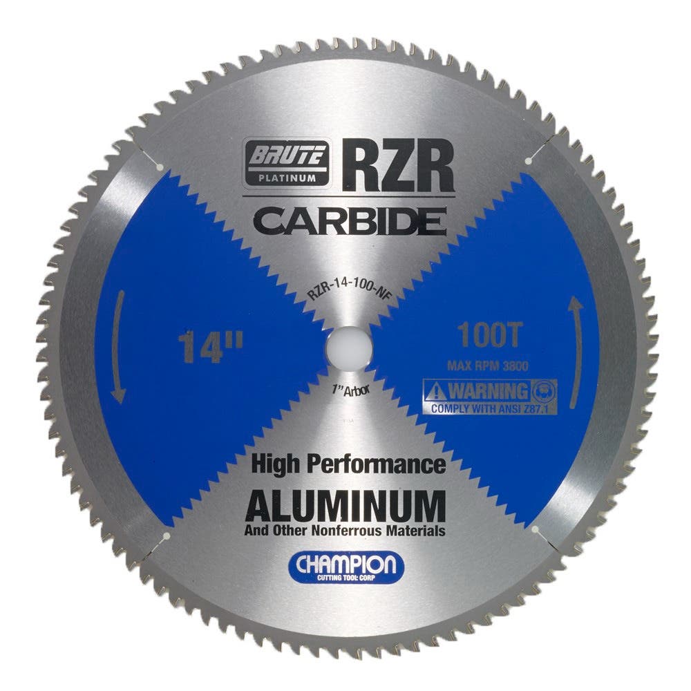 Champion RZR-NF Brute RZR Carbide Circular Saw Blade