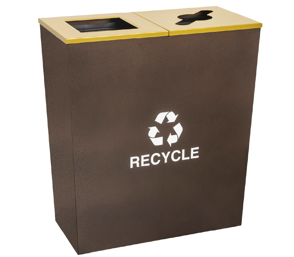 Ex-Cell Kaiser RC-MTR-2 Metro Collection Two-Stream Receptacle