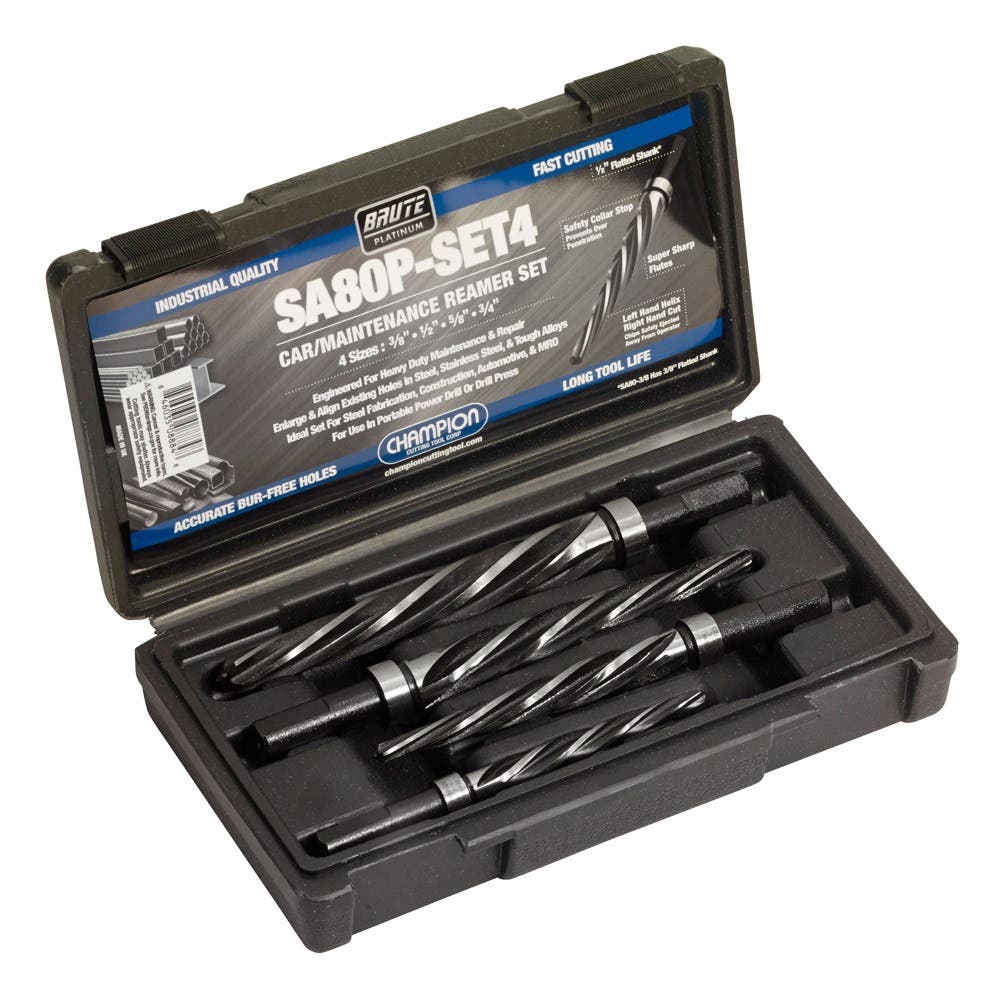 Champion SA80P-SET4 Brute SA80 Maintenance Reamer Set