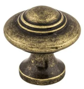 Top Knobs M Britannia Ascot Knob 1-1/4" L x 1-1/4" W