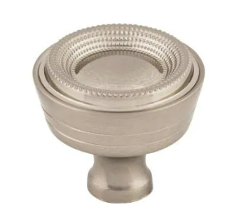 Top Knobs M Edwardian Beaded Knob 1-5/16" L x 1-5/16" W