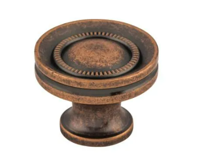Top Knobs M Somerset II Button Faced Knob 1-1/4" L x 1-1/4" W