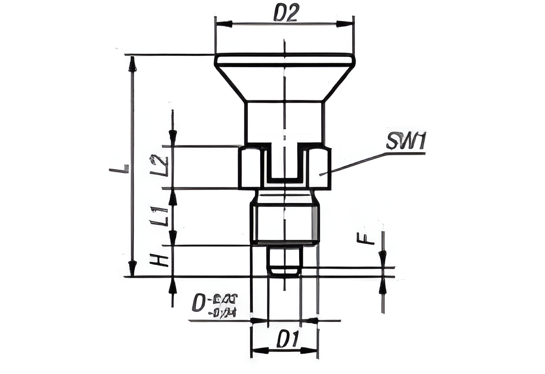 ZKTeco TRS-S-11-087 Spare, Keypanel Index Plunger , Keypanel Lock, Torus Common.