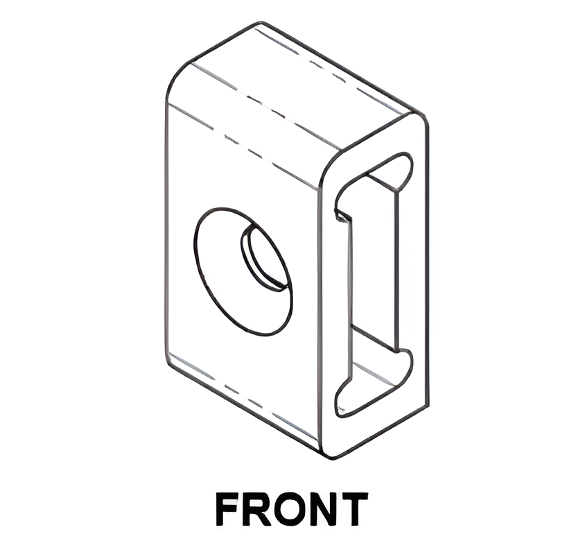ZKTeco TRS-S-14-003 Torus Lock Bar Friction Sleeve (4-pack)