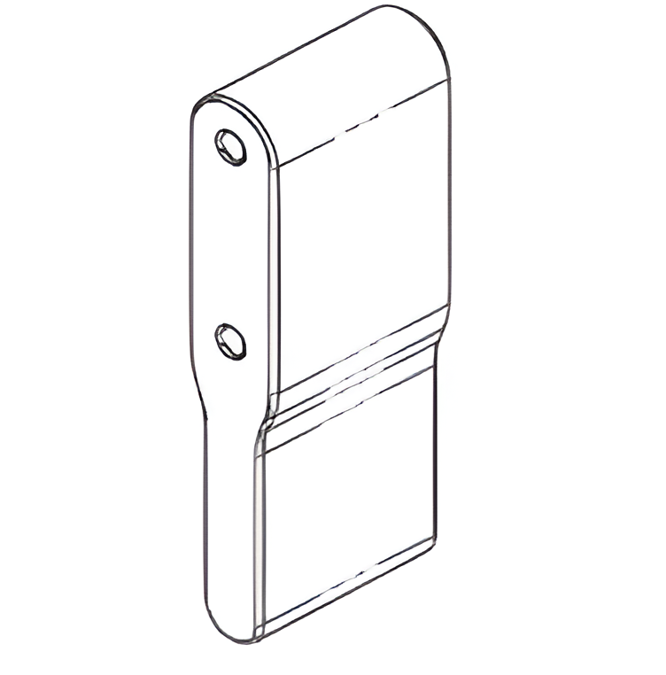 ZKTeco TRS-S-14-005 Torus Door Latch Override Arm