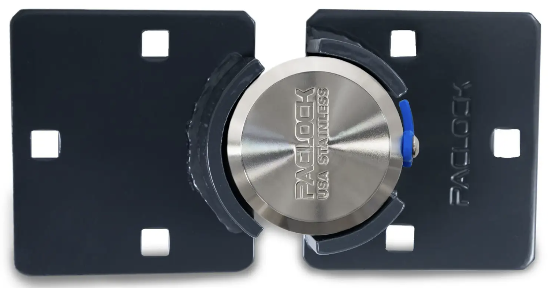 Paclock KT LFIC-2177S LFIC Compatible Hidden Shackle Cone-Shaped Puck & Hasp Combo Kit