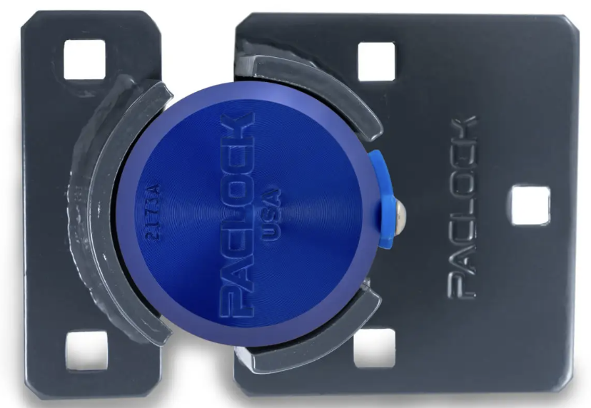 Paclock KT LFIC-Y7-2173A LFIC Compatible Hidden Shackle Flat-Back Puck & Hasp Combo Kit