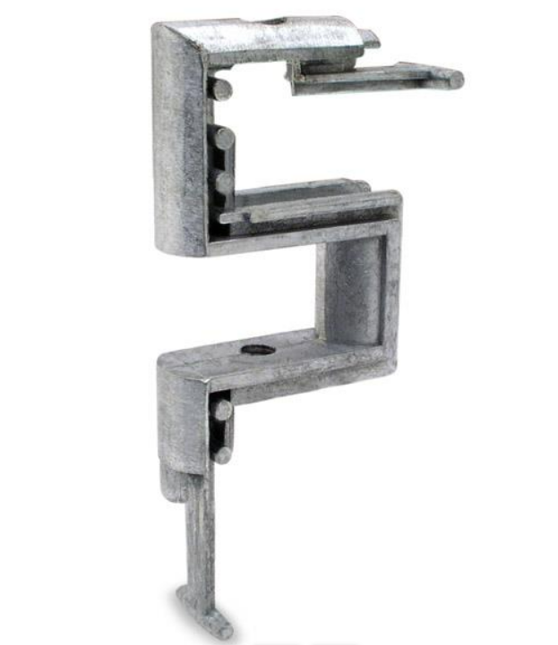 Jacknob 455 Door Insert Top Flush Metal For Round Edge Metal Door