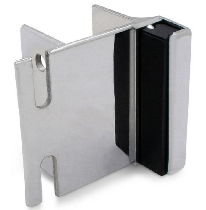Jacknob 534 Strike & Keeper(Inswing) 1-1/4" Square Edge Post 1" Door(Open Slot)