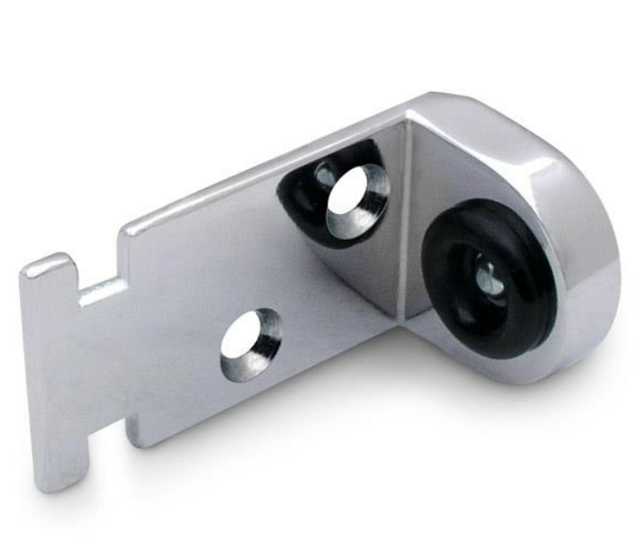 Jacknob 5650 Strike & Keeper(Inswing) For Throw Latch Flat Square Edge Post